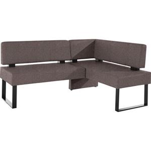 Home affaire Hoekbank Oliver met metalen frame
