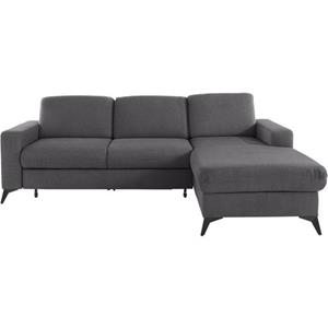 Places of Style Hoekbank Lolland L-vorm Naar keuze met slaapfunctie en bedkist, binnenvering
