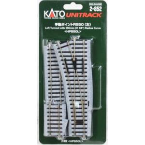 KATO H0 Unitrack 2-852 Weiche, links 215mm 1St.