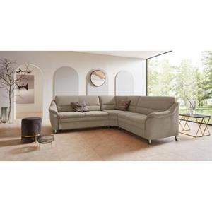 Places of Style Hoekbank Cardoso L-vorm met trapezehoek voor meer zitcomfort, naar keuze ook met slaapfunctie