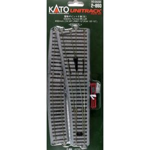 KATO H0 Unitrack 2-860 Weiche, links 492mm 1St.