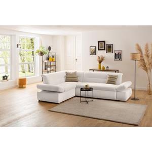 INOSIGN Hoekbank Avesa Naar keuze met arm- en slaapfunctie, bxdxh: 275x211x80 cm