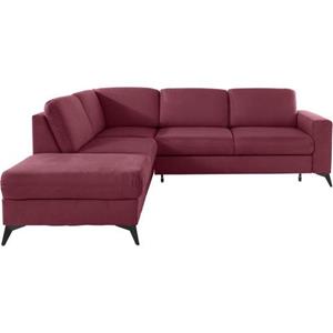 Places of Style Hoekbank Lolland Naar keuze met slaapfunctie en bergruimte, ook met afwasbare bekleding