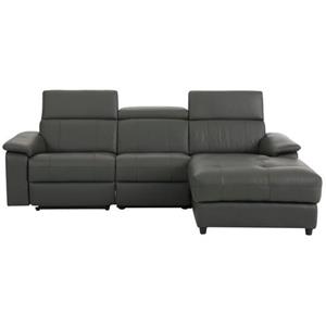 Home affaire Ecksofa "Binado", mit manueller oder elektrischer Relaxfunktion mit USB-Anschluss