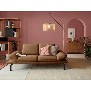 OTTO products Ecksofa "Bennid", Wahlweise mit Arm- und Rückenfunktion, alle Stoffe aus recyceltem Material, hohe Metallbeine