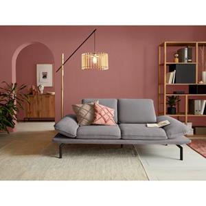 OTTO products Ecksofa "Bennid", Wahlweise mit Arm- und Rückenfunktion, alle Stoffe aus recyceltem Material, hohe Metallbeine