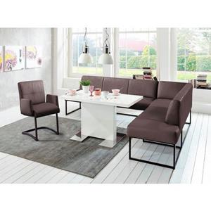 exxpo - sofa fashion Hoekbank Affogato Vrij in de ruimte te plaatsen