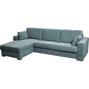 Home affaire Hoekbank Roma "M" matras hoogte 14 cm, slaapfunctie, met ondervering,