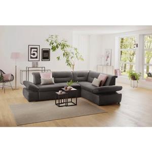 INOSIGN Hoekbank Avesa Naar keuze met arm- en slaapfunctie, bxdxh: 275x211x80 cm