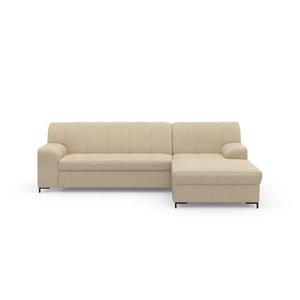 INOSIGN Ecksofa "Balme", Inkl. Zierkissen, wahlweise mit Bettfunktion