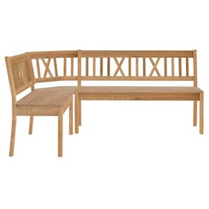Premium collection by Home affaire Hoekbank Lukas met bergruimte onder de zitoppervlakken, naar keuze van massief eiken of beuken