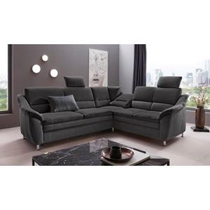 Places of Style Hoekbank Cardoso L-vorm Binnenvering, naar keuze met bed, lade, gedeeltelijk relaxfunctie