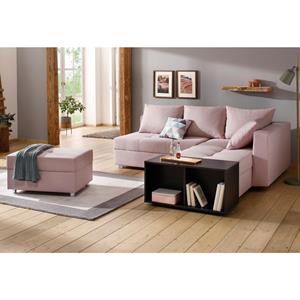 Home affaire Ecksofa "Italia", mit Bettfunktion, mit Federkern