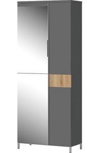 Places of Style Garderobenschrank "Onyx", UV lackiert, mit Soft-Close-Funktion