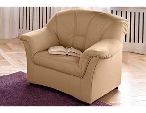 DOMO collection Fauteuil Flores naar keuze met binnenvering (niet bij microvezel primabelle-structuur mogelijk)