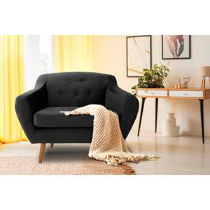 Andas Fauteuil Hol met capitonnage achter in scandinavische stijl