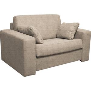 Home affaire Fauteuil Roma Bedfunctie, met vering, lattenbodem en echte matras. Om uit te klappen in hoge kwaliteit, Afmeting liggend ca 83x198 cm, met 2 sierkussen