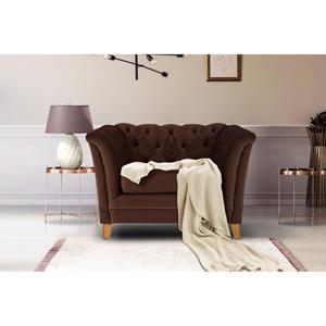 Home affaire Fauteuil Newport met capitonnage achter, opstaande naad en fijne armleuningen