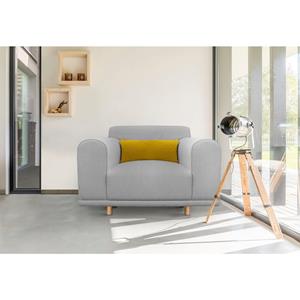 Andas Loveseat Maroon in een scandinavisch design, met losse kussens