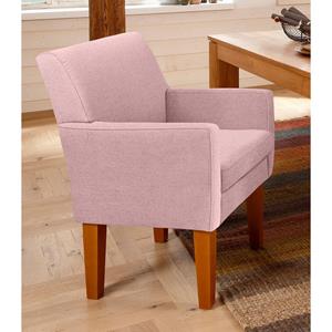 Home affaire Fauteuil Fehmarn comfortabele zithoogte van 54 cm, in 3 verschillende stofkwaliteiten