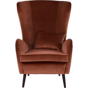 Guido Maria Kretschmer Home&Living Fauteuil Salla naar keuze met of zonder hocker, grote fauteuil: afm. bxdxh: 78x94x118 cm, overtrekstof ook in luxe-microvezel in imitatiebont-look