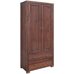 Home affaire Kleiderschrank "Gotland", Höhe 178 cm, mit Holztüren