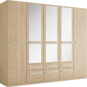 priess Kledingkast Kast garderobe waskast Barcelona in 5 breedtes veel opbergruimte, ruime lades, met spiegel, made in germany