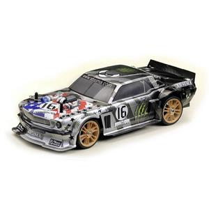 Absima Touring Car FIRST STEP SPEED PERFORMANCE FUN MAKER Neon, Grau Brushless 1:16 RC Modellauto El