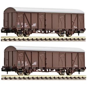 Fleischmann 831515 N 2er-Set Gedeckte Güterwagen der DR
