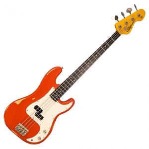 Vintage V4 Icon Bass Distressed Firenza Red