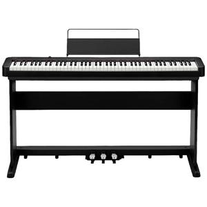 Casio CDP-S160BKSET Digitale piano Zwart Incl. netvoeding, Incl. muziekstandaard, Incl. statief
