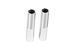 Axial Aluminum Shock Body 12x59mm (Clear Anodized) (2pcs) (AX31296)