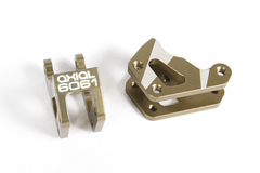 Axial AR60 Machined Link Mounts (Hard Anodized) (2pcs) (AX31433)