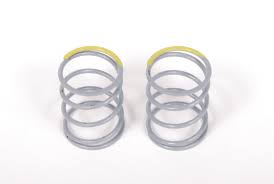 Axial Spring 12.5x20mm 6.53 lbs/in - Firm (Yellow) - (2pcs) (AX30203)