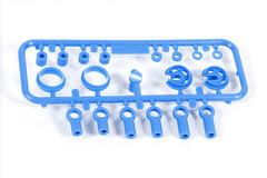 Axial 10mm Shock Parts Tree 2 (Blue) (AX31300)