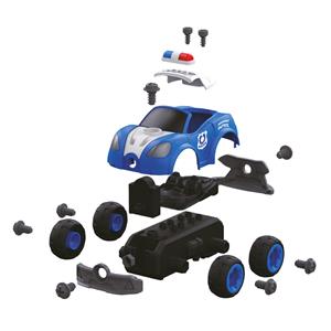 Jamara Polizeiauto First RC Kit 22teilig mit Akkuschrauber