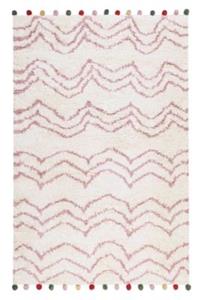 Esprit Kinderteppich - 25mm - 2.8kg/m² - Naturfaser rosa Gr. 100
