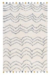Esprit Kinderteppich - 25mm - 2.8kg/m² - Naturfaser blau/beige Gr. 100