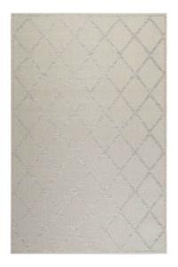Esprit Outdoorteppich -  In & Outdoor Sparkle Outdoor (Rhomb) - 100 % Polypropylen - 5mm - pflegeleicht beige/grau Gr. 80 x 150
