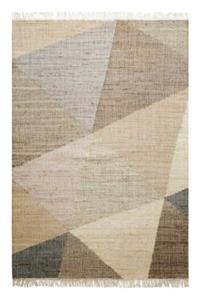 Green Looop Handweb-Teppich Vincent 4mm Naturfaser braun Gr. 80 x 150
