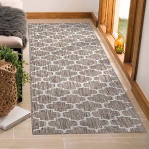 Carpet city In-& Outdoor-Teppich Wetterfest Balkon Terrasse - Beige, Marokkanisch - Innenbereich Küche, Flur, Wohnzimmer beige Gr. 80 x 150