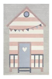 Esprit Kinderteppich -  Sea Castle - 100% Polypropylen - 13mm - pflegeleicht grau Gr. 80 x 150