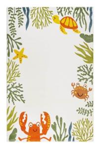 Esprit Kinderteppich -  Waterworld - 100% Polypropylen - 13mm - pflegeleicht beige Gr. 80 x 150