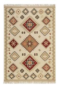 Green Looop Handweb-Teppich - 5mm - 1.5kg/m² - Naturfaser beige Gr. 130 x 190