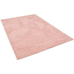 Pergamon Luxus Super Soft Hochflor Shaggy Teppich Luca Teppiche rosa Gr. 80 x 150