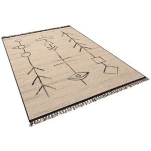 Pergamon Jute Natur Ethno Style Teppich Origin Teppiche beige Gr. 160 x 230