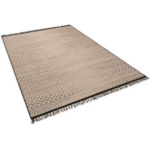 Pergamon Jute Natur Ethno Style Teppich Origin Verlauf Teppiche beige Gr. 80 x 150