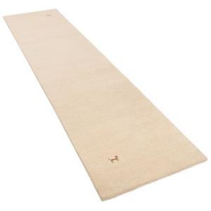 Pergamon Natur Teppich Läufer Indo Nepal Gabbeh Shiva Teppiche beige Gr. 90 x 160
