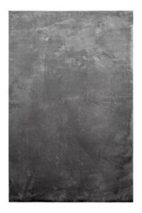 Homie LIVING Kurzflorteppich -  Lago - 100% Polyester - 19mm - pflegeleicht anthrazit Gr. 80 x 150