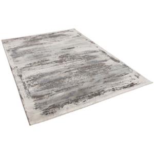 Pergamon Luxus Designer Teppich Carrara Mix Verlauf Teppiche graublau Gr. 80 x 300